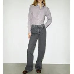 MAX&CO für Damen. 2626186033200 Mcosenior Jeans mit lockerem Schnitt in Grau (26), Lässig, Viskose