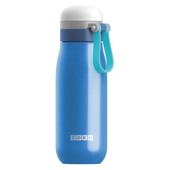 ZOKU Edelstahl Kindertrinkflasche Ultralight 500ml Blue (0.50 l) (35896928)