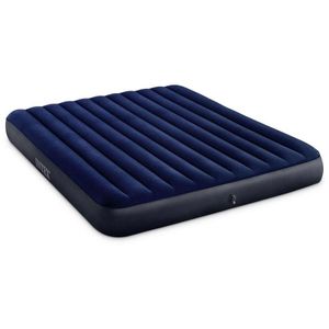Intex Luftbett Classic Downy Blue Dura Beam King, 203 x 183 x 25cm