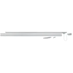 Paulmann 1-Phasen-Schienen Basissystem URAIL, max. 1000W, 230V, Chrom matt PAUL-95016