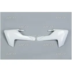 UFO, Motorrad Zubehör, UFO-Kühlerschutzgitter für Husqvarna TC 85 18-24, weiss