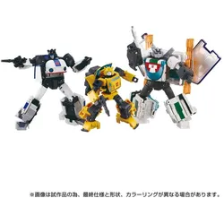 Takara Tomy Transformers Dramatic Capture Series Actionfiguren 3er-Pack Cybertron Chase