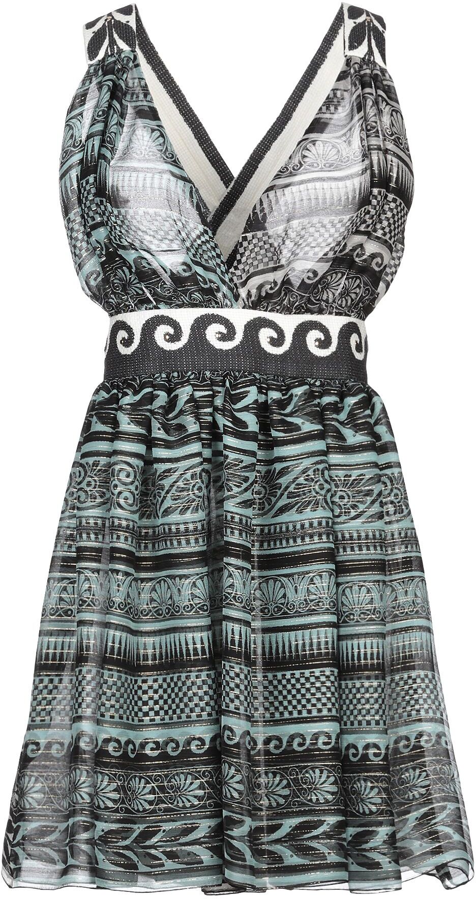 Fausto Puglisi Minivestido Mujer Azul celeste 38 Mujer