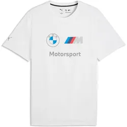 Puma, Herren, Sportshirt, BMW MMS Ess Logo Tee (XL), Weiss