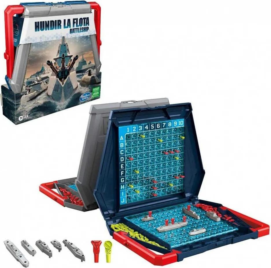 Hasbro Gaming Battleship Bordspel voor Strategie vanaf 7 jaar