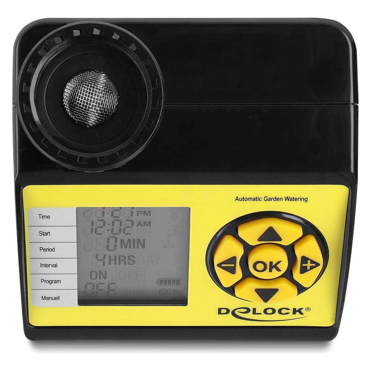 Delock Bewässerungscomputer mit 1 Zone, elektronischer Timer für (Bewässerungscomputer) (22002)