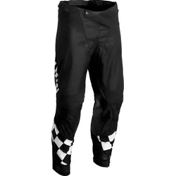 Thor Hallman Differ Cheq, Textilhose - Schwarz/Weiß - 34