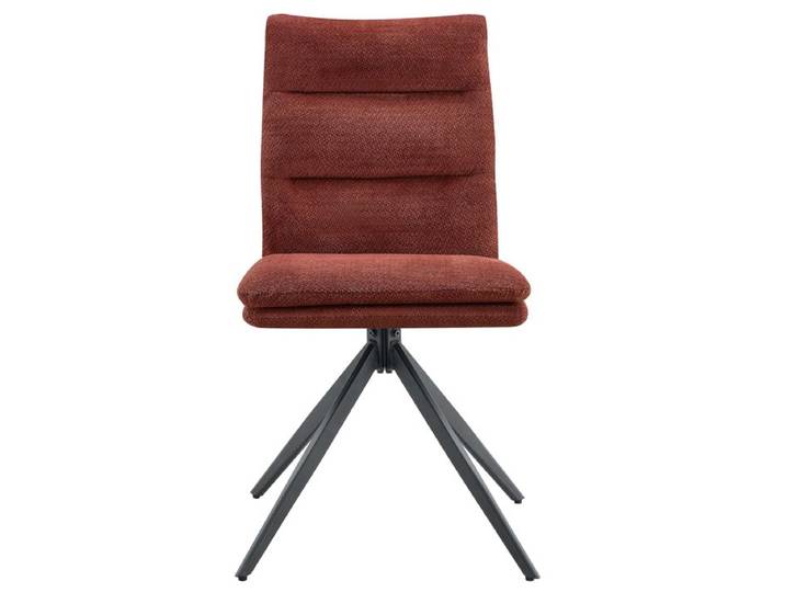 Chaise tissu APRIL Terracotta