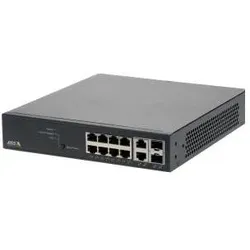 Axis 01191-003 (8 Ports), Netzwerk Switch, Schwarz