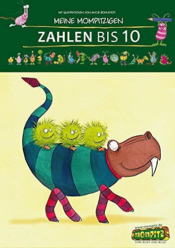 Antje Bohnstedt - Meine mompitzigen Zahlen bis 10: Motivierend bunte Übungen zu Mengen und Zahlen bis 10 - Preis vom 09.10.2026 07:28:09 h