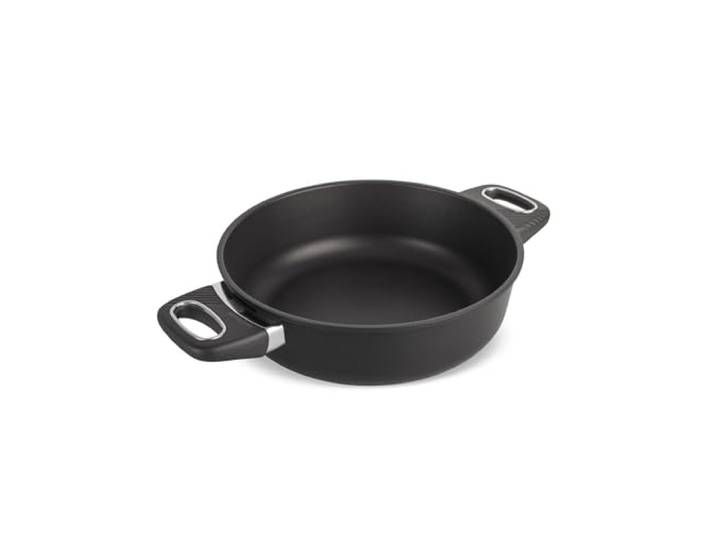 Original Gundel GUSS-KASSEROLLE, Ø 24 cm, Höhe 7,5 cm, BIOTAN-Oberfläche, Pfanne mit zwei Griffen, ofenfest