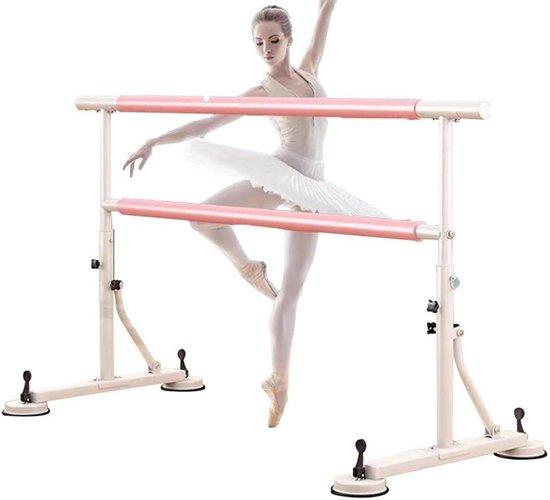 Ballettstange - Mobile Ballettstange - Tanztraining - Verstellbare Höhe - 1,5 Meter - Schwarz