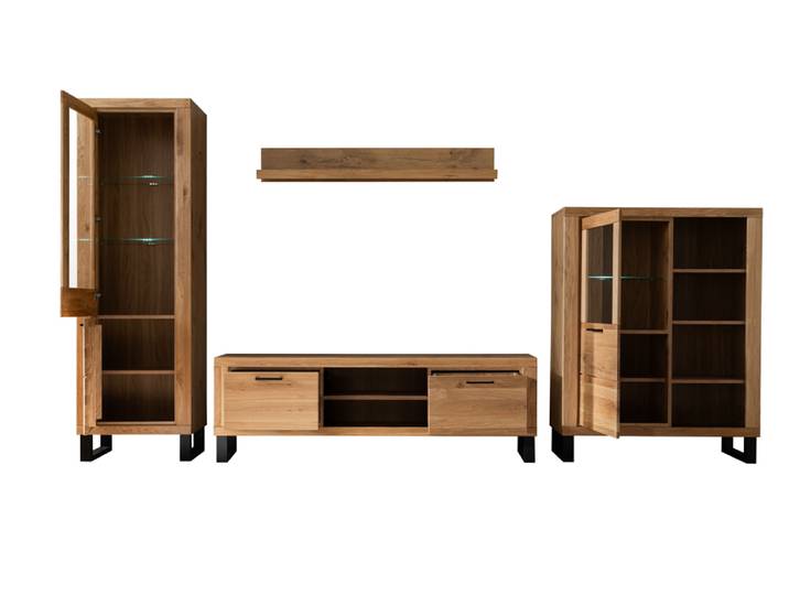 MCA Direkt KAMBO Wohnwand W02 379 cm