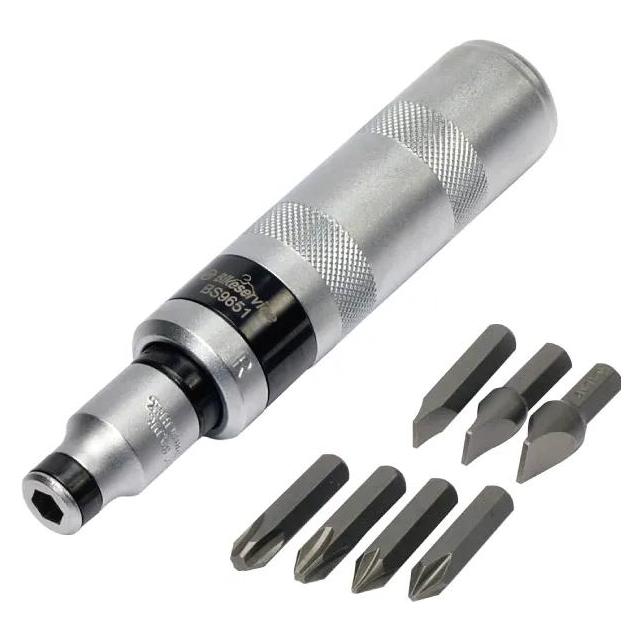Bikeservice Bike Service Set Schraubendreher Schlagschrauber mit Bits Phillips und Teller (Werkzeug (BS9651)