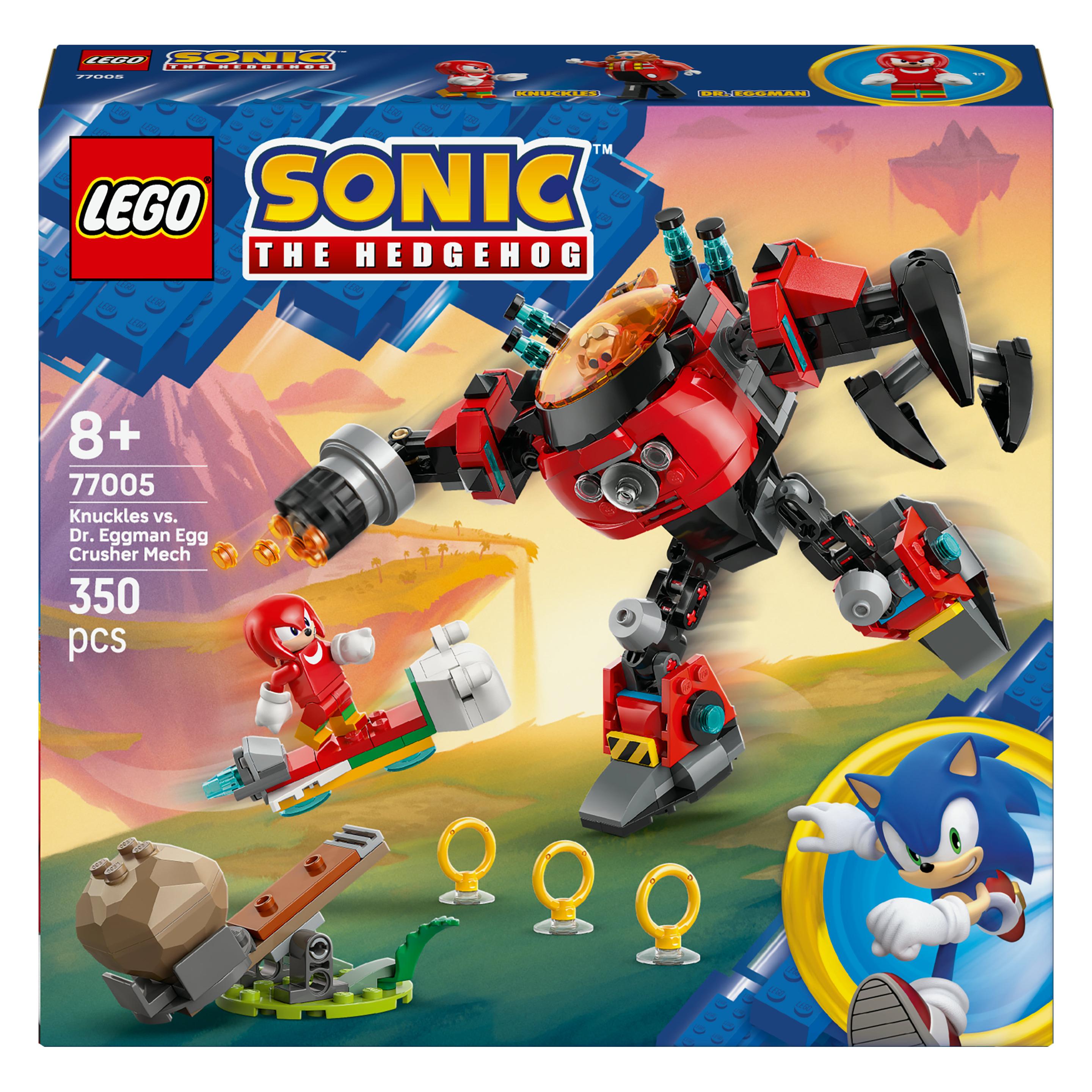 LEGO Knuckles vs. Dr. Eggmans Egg Crusher Mech (77005)