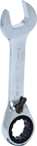 KS Tools 503.4638 Maul-Ringratschenschlüssel Schlüsselweite (Metrisch) 15mm