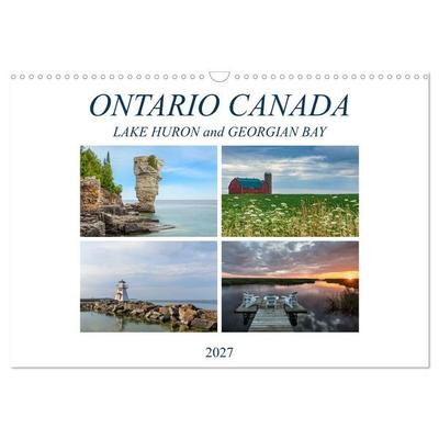 Ontario Canada, Lake Huron and Georgian Bay (Wall Calendar 2027 DIN A3 landscape), CALVENDO 12 Month Wall Calendar