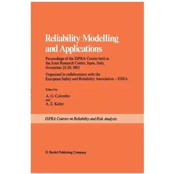 Reliability Modelling and Applications, Fachbücher von Alfred Z. Keller, A. G. Colombo