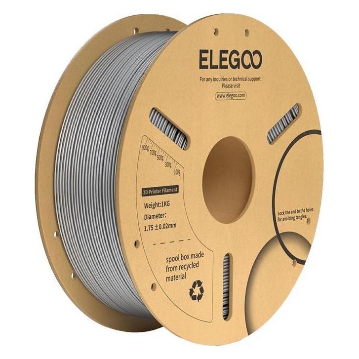 Elegoo PLA+ Filament (Star Gray) (PLA+, 1000 g, 1.75 mm) (1715849699)