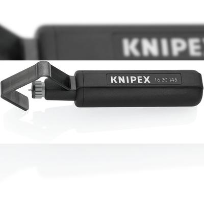 KNIPEX Abmantelungswerkzeug für Wendelschnitt, schlagfestes Kunststoffgehäuse, 150 mm, SB Verpackung