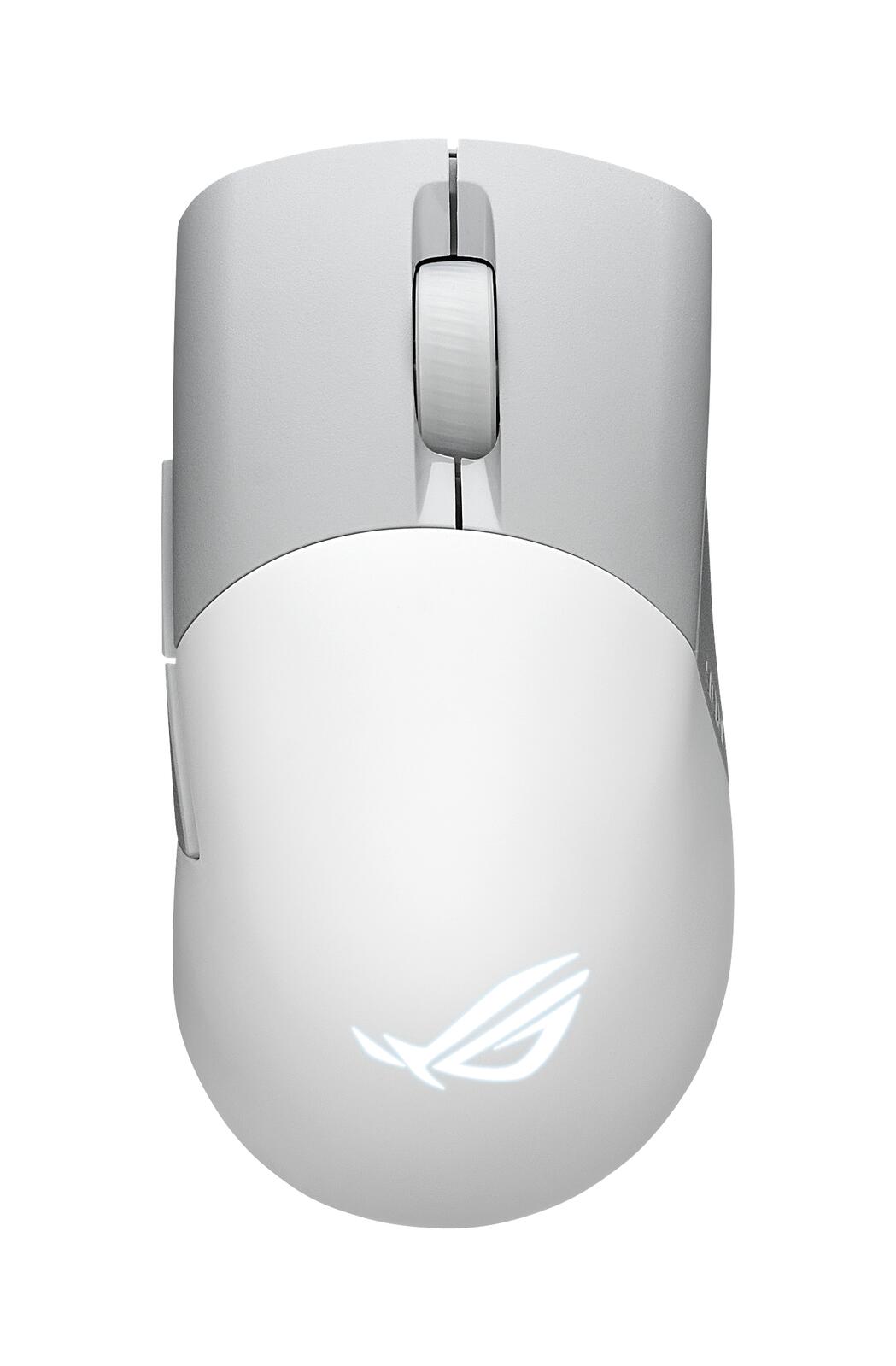 ASUS ROG Keris Wireless AimPoint RGB Gaming Maus, weiß 90MP02V0-BMUA10