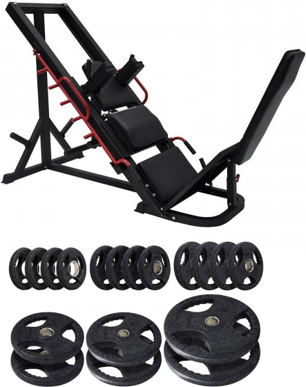 BodyMax CF800 Leg Press/Hack Squat Machine CF800 Leg Press/Hack Squat + 125kg...