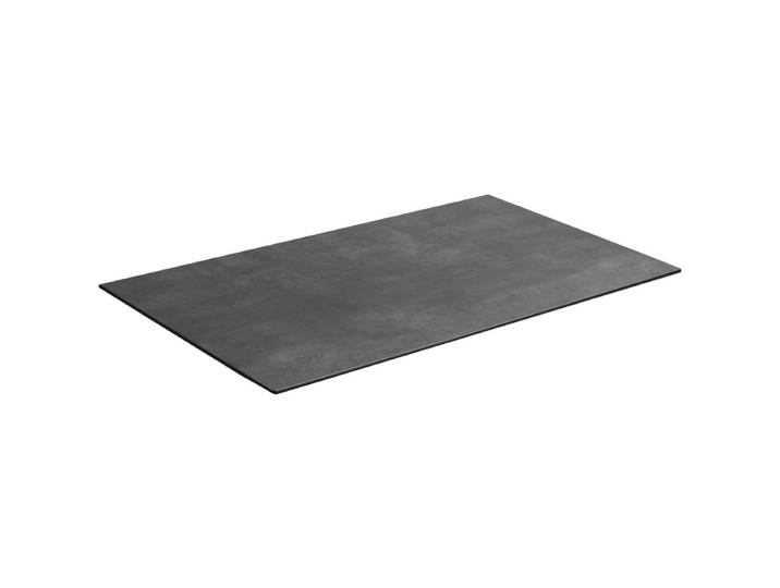 VEGA Outdoor Tischplatte Lift rechteckig 130x80 cm (LxB); beton; rechteckig