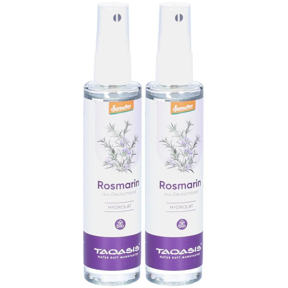Rosmarin Hydrolat demeter Deutschland Öl 2x 2x50 ml