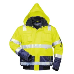 Warnschutz-Pilotenjacke "ARTHUR" - 4XL - gelb/marine