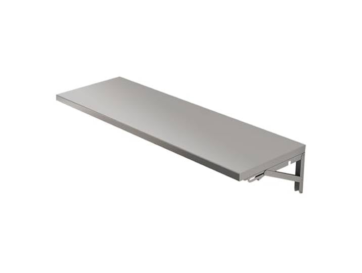 RPXHZLKTM Wandklapptisch aus Edelstahl 60-120x25-40cm(70 * 40cm)