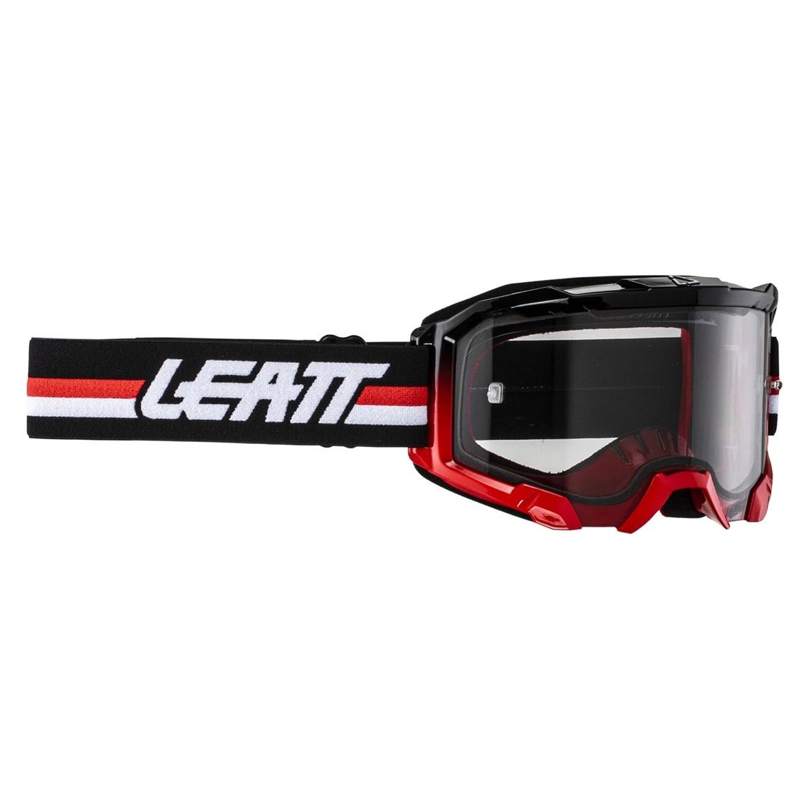 Leatt Goggle Velocity 4.5 (Light Grey, Red, Rot) (8024070560)