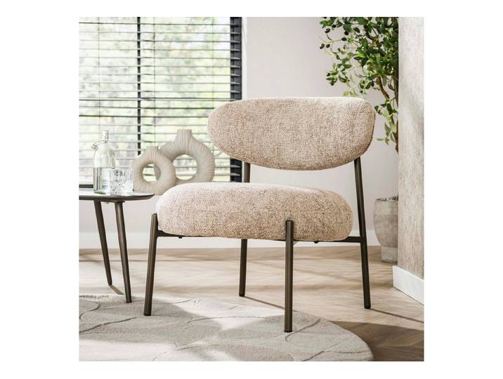 Sitheim® Sessel ROUND Sessel / Cargo braun/ Cargo sand