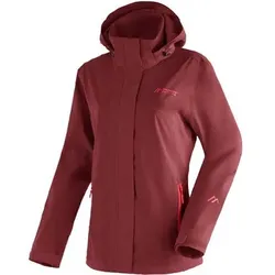 MAIER SPORTS Damen Funktionsjacke Metor rec W Da-Jacke mTEX el. (kurz), Größe 36 Kurz in Rot Rot