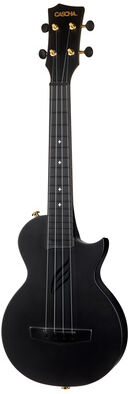 Cascha Carbon Concert Ukulele Set BK Noir