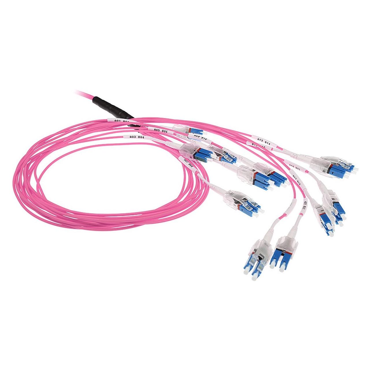 ACT 45 meter Multimode 50/125 OM4 Preterm fiber cable 24F LC Polarity Twist (45 m) (DC5509)