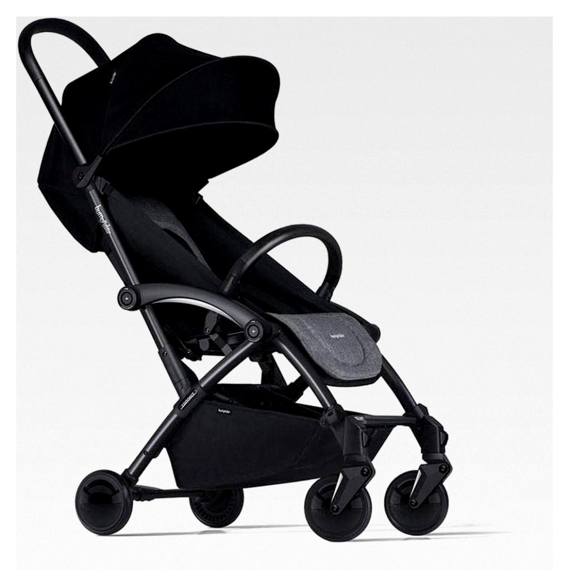 Connect 2 Kinderwagen, Schwarz/Grau Melange, 8,9 kg