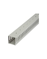 StarTech.com Cable Management Raceway with Cover 2"50mmW x 2"50mmH 6.5ft2m length 3/8"8mm Slots Wall Wire Duct UL Listed Kabeltrasse 2 m Grau (CBMWD5050)