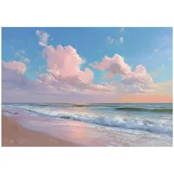 FOTOTAPETE Strand Meer Blau 150x105 cm