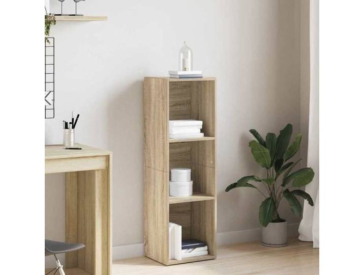 Bibliothèque/Meuble TV Chêne sonoma 36 x 30 x 114 cm Aggloméré