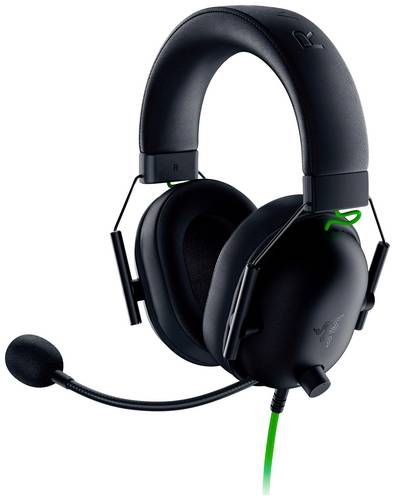 RAZER Blackshark V2 X Over Ear Headset kabelgebunden Stereo Schwarz Lautstärkeregelung, Mikrofon-Stummschaltung Gaming