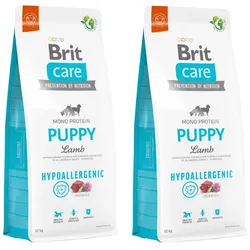 BRIT CARE Hypoallergenic Puppy Lamb 2x12kg