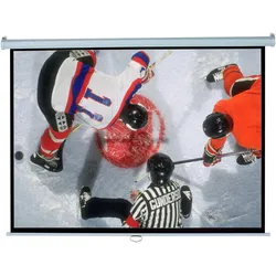 Elite Screens Manual (100", 16:9), Leinwand, Weiss