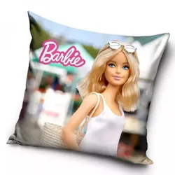 Barbie: Kissenbezug, Polyester - 40 x 40 cm
