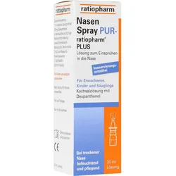 Nasenspray Pur-Ratiopharm Plus 20 ML