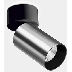 LEDS C4 Strahler ATOM SURFACE SMALL 7.5W WARM weiß - 3000K CRI 90 PHASE CUT NICKEL SEID LEDS-15-6485-81-ML