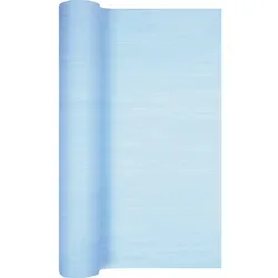 Home Fashion, TL Struktur hellblau, Tischläufer, 490 cm x 40 cm, aufgerollt, 1 Stück pro Pack