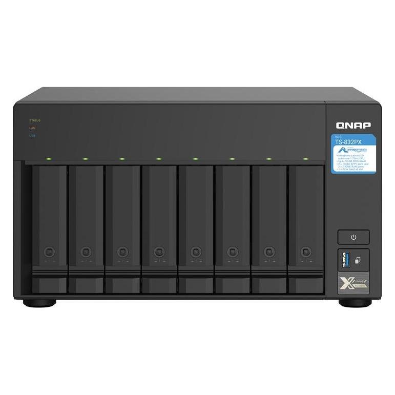 QNAP TS-832PX-4G (0 TB) (TS-832PX-4G)
