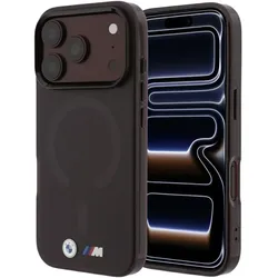 BMW Etui M IML mit mattem Metall-Logo und -Einfassungen, MagSafe-kompatibel, für iPhone 18 Pro / 17 (Apple iPhone 17 Pro, Apple iPhone 18 Pro), Smartphone Hülle, Rot