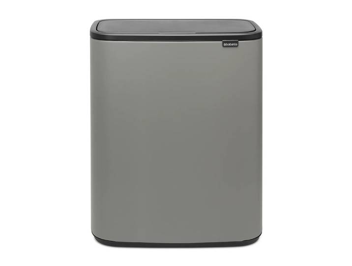 Brabantia Bo touch bin 2 x 30 L Mineral concrete grey