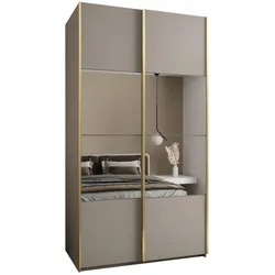 SCHWEBETÜRENSCHRANK 245,5/140/64 2-türig